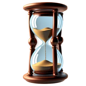 3d Rendered Hourglass PNG Kqt