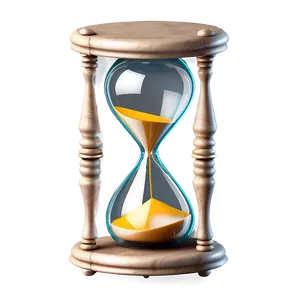 3d Rendered Hourglass PNG Xvn63