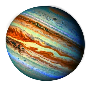 3d Rendered Jupiter PNG 05212024