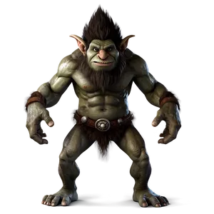 3d Rendered Troll PNG Ddp7