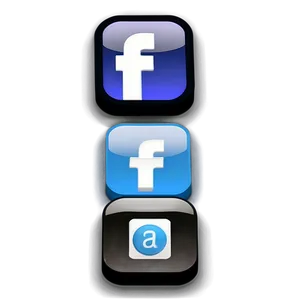 3d Social Media Icons PNG 47