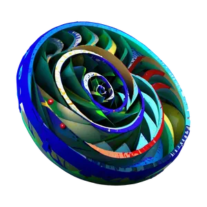 3d Spiral Model Png 05232024 PNG image