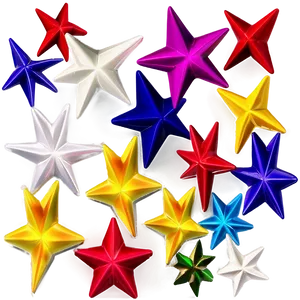 3d Star Pattern PNG Tve51 PNG