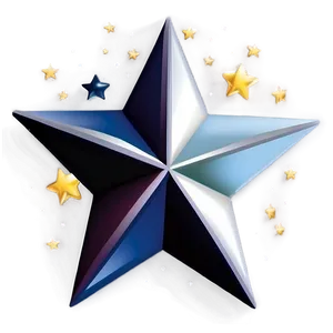 3d Star Vector Model PNG 05252024