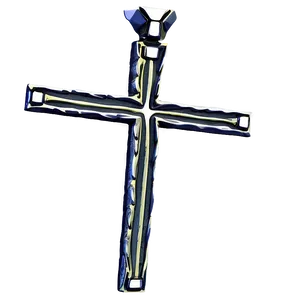 3d Thin Cross PNG Eof95 PNG