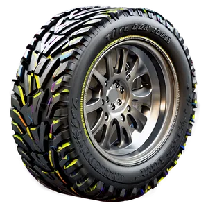 3d Tire Tracks PNG 06202024 PNG
