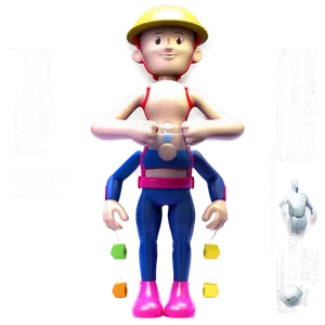 3d Toy Figures PNG Lol