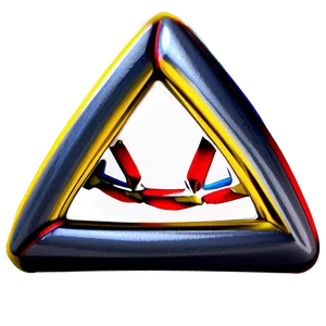 3d Triangle Design Png Rte41 PNG image