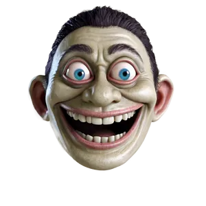 3d Trollface Model PNG 84 PNG