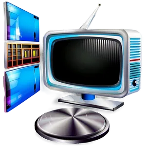 3d Tv Icon Png 10 PNG image