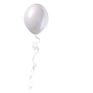 3d White Balloon PNG Pkl3 PNG