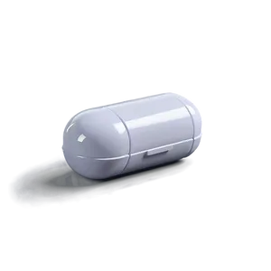 3d White Capsule PNG 06282024