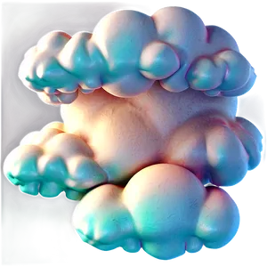3d White Cloud PNG 06122024 PNG