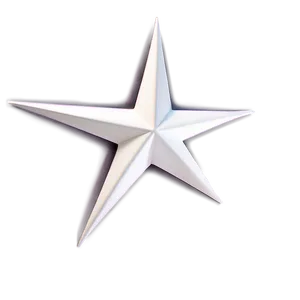 3d White Star Png Yhf PNG image