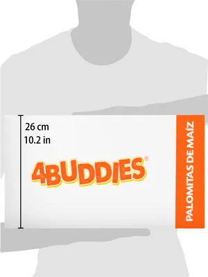 4 Buddies Popcorn Shirt Mockup PNG image