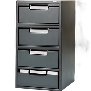 4 Drawer Filing Cabinet Png Pvg PNG image