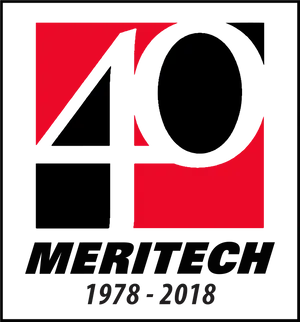 40th Anniversary Meritech Logo PNG image