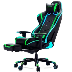 4d Armrest Gaming Chair Png Ymk33 PNG image