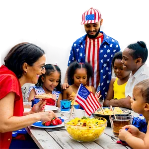 4th Of July Family Gathering Png 74 PNG image