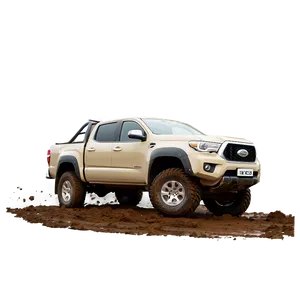 4x4 Truck Muddy Trail Png 3 PNG image