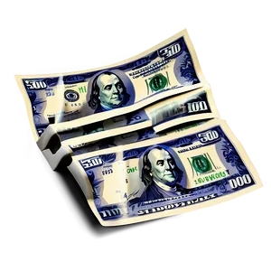 50 Dollar Bills Png 06132024 PNG image