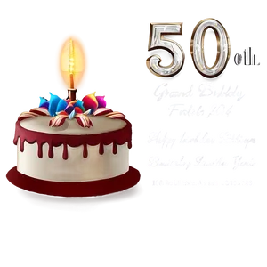 50th Birthday Grand Gala Png 23 PNG image