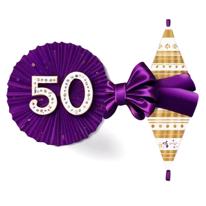 50th Birthday Splendid Soiree Png 61 PNG image