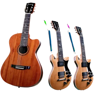 7-string Guitar Png Gbn PNG image
