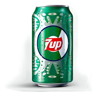 7 Up Classic Can Design PNG Gij PNG