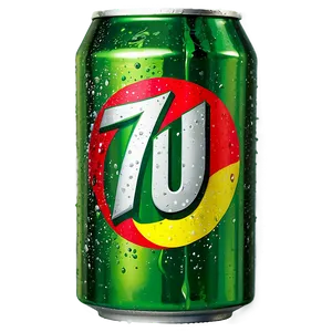 7 Up Drink Can PNG 88