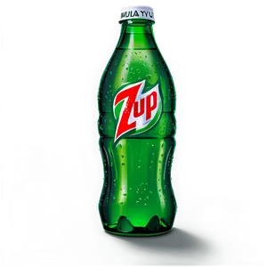 7 Up Green Bottle PNG 20