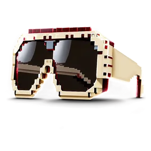 8-bit Sunglasses Png 06132024 PNG image