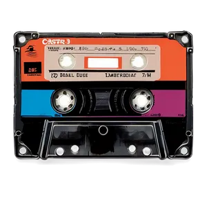 80s Cassette Tape PNG 05252024 PNG