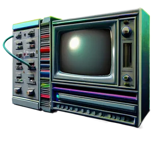 80s Tv B PNG image