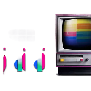 80s Tv Commercial Icons PNG Njk75
