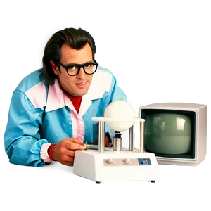 80s Tv Science Experiments PNG 06252024
