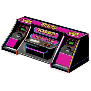 90s Arcade Games PNG 12