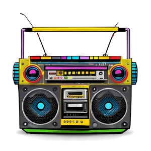 90s Boombox Png 83 PNG image
