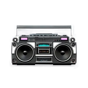 90s Boombox Png Ntc57 PNG image