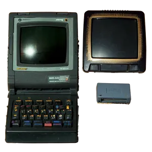 90s Portable Computer Png Kih PNG image