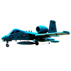A-10 Tank Buster Aircraft PNG Tpe