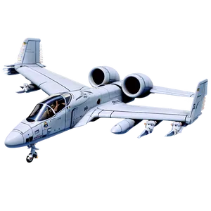A-10 Warthog Armored Jet PNG 06252024