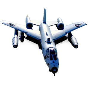 A-10 Warthog Fighter Jet PNG Dmj