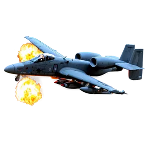 A-10 Warthog Ground Assault PNG 5