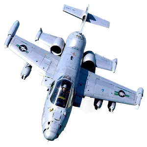 A-10 Warthog Gunship Plane Png Fok PNG image