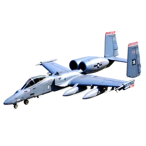 A-10 Warthog Military Aircraft Png Mhq75 PNG image