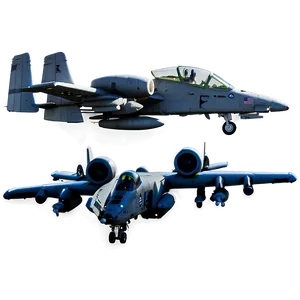 A-10 Warthog Military Power Png Vgx PNG image