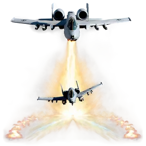 A-10 Warthog Tactical Attack Png Iim13 PNG image