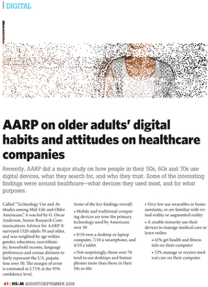 A A R P Digital Habits Healthcare Attitudes PNG