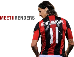 A C Milan Player Number11 Jersey PNG image